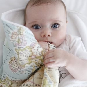MIMUSELINA | Arrullo Bebe Recien Nacido 2 en 1. Convertible en Manta de Bebé | Arrullo Cálido y Ligero para Invierno…